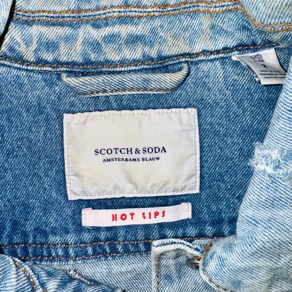Scotch & Soda Denim Vest - Hot Lips - Picture 2 of 5